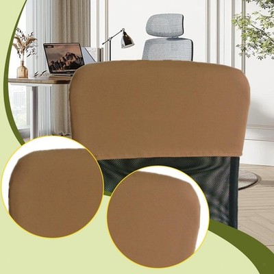 Computer Chair Back Slipcover Soft Desk Chair Back Cover for Party Bar Decor