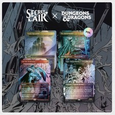 Pre Sale Secret Lair Dungeons & Dragons Strahd's Descent Foil