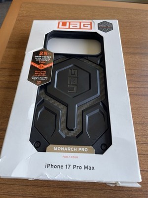 UAG Monarch Pro Series Case w/Magsafe for Apple iPhone 17 PRO MAX Black