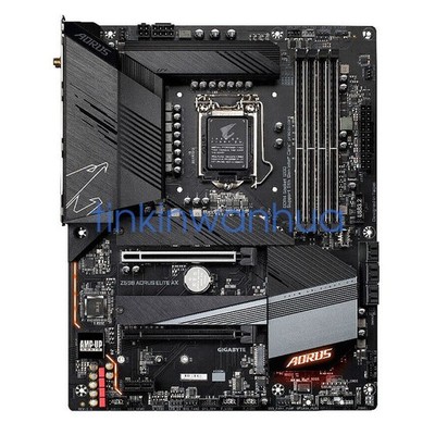 For Gigabyte Z590 AORUS ELITE AX Motherboard DDR4 PCI-E4.0 3×M.2 6×SATAIII ATX *