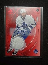2025-26 SP Game Used Jason Allisson Auto Jersey  /99