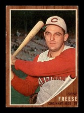 1962 Topps #205 Gene Freese   VG/VGEX X3731356