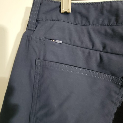 X2 THE NORTH FACE men's Pants 5-Pocket Size 34 navy blue & Kaki hiking casual - Picture 9 of 15