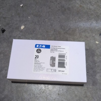Eaton 20 amp GFI GFCI plug on breaker brp120gf