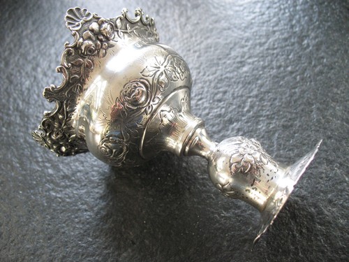 Kerzenleuchter Silber 800 Hildesheimer Rose Kerzenständer sehr schön 176 Gramm - Bild 11 von 12