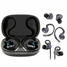 3 in 1 Detachable Earbuds, In-Ear/Over-Ear/Wired Headphones with ANC Noise Ca...