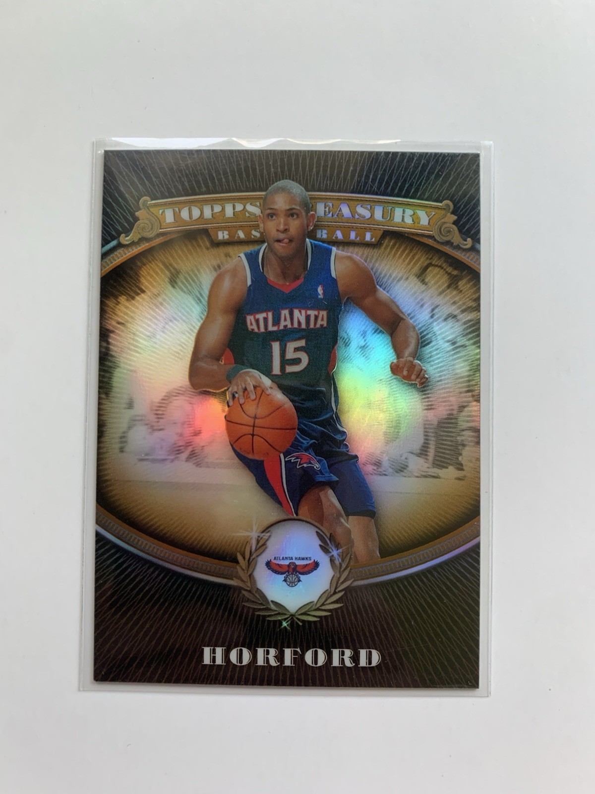 2008-09 Topps Treasury Bronze Refractor /999 Al Horford #82