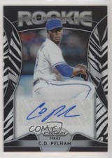 2019 Panini Prizm Rookie Auto Zebra Prizm 50/99 CD Pelham #RA-CP Auto 3l1