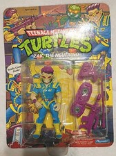 Vtg TMNT ZAK the Neutrino Teenage Mutant Ninja Turtles  Playmates 1991 Unpunched