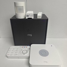 Ring Alarm 5-Pc Starter Kit  w/ Base Station, Keypad, Contact Sensor, Motion. St