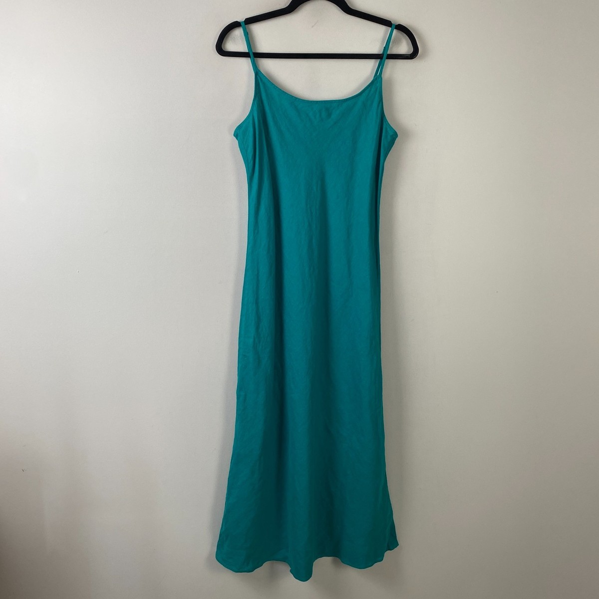 knee length dresses for ladies Linen Slip Dress Beige / Xs main image 0