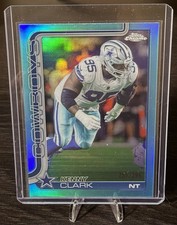 2025 Topps Chrome - Kenny Clark Teal Refractor /299 #73 Dallas Cowboys