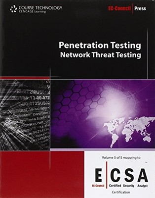 PENETRATION TESTING: NETWORK THREAT TESTING (EC-COUNCIL By Ec-council **Mint**