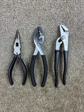 Craftsman Usa 3pc.plier Set Needle Noseslipjointtongue Groove
