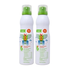 2-Pack Babyganics Plant-Based Natural Insect Repellent With Essential Oils, 5 oz