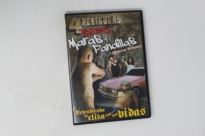 4 Peliculas Terror De Maras Y Pandillas Guerra Urbana DVD
