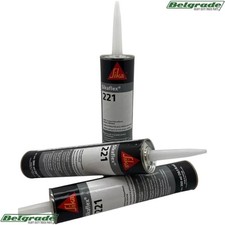 Sikaflex-221 Adhesive and Sealant 10.1 fl. oz Cartridge Gray 3pk   90892