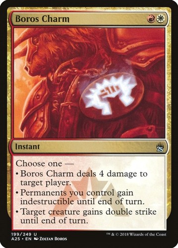 Boros Charm #199 Masters 25 MTG