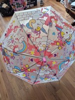 8 X Kids Unicorn Umbrella Girls Pink  Childrens JOBLOT OF 8