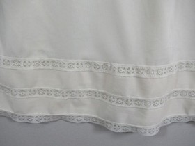 Vintage Gossard Artemis Satin Half Slip Women Medium Ivory Nylon