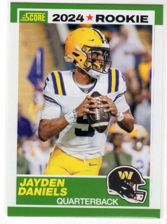 91082 - 2024 Score - 35th Anniversary Rookie Jayden Daniels #2 (RC)