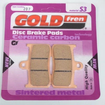 Plaquette de frein Gold Fren pour Moto Triumph 1050 Tiger 2007 à 2012 AVG/AVD / - Photo 1/2