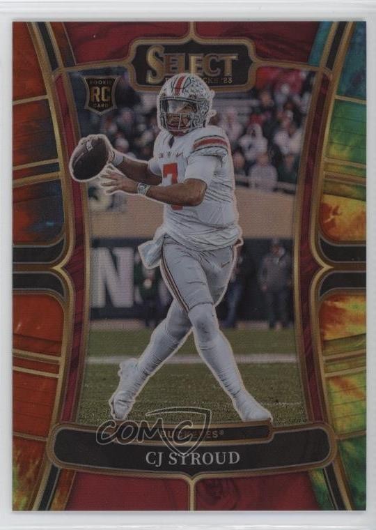 2023 Panini Select Draft Picks Concourse Tie-Dye Prizm /25 CJ Stroud #2 18kr