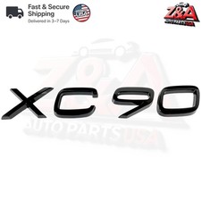 Black Xc90 Fit Volvo Rear Liftgate Letter Logo Badge Nameplate Emblem Sport