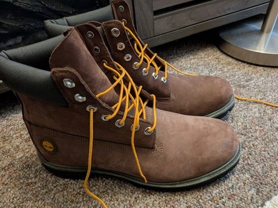 Timberland Men's 6 INCH PREMIUM WATERPROOF BOOTS (Dark Brown) Size 13