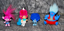 Lote de mini figuras Trolls World Tour Lonesome Flats Delta Dawn Biggie Poppy Rock