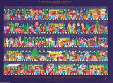 DENMARK CHRISTMAS SEALS 2002 MNH. Afa Catalog Value DKK 130 (€17/$19)