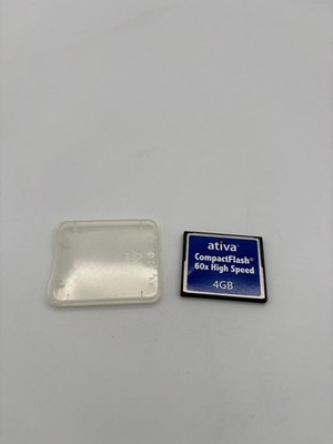 Ativa 4 GB CompactFlash Memory Card w/60x High Speed Write
