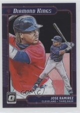 2021 Panini Donruss Optic Diamond Kings Black Stars Prizm /149 Jose Ramirez 0s1o