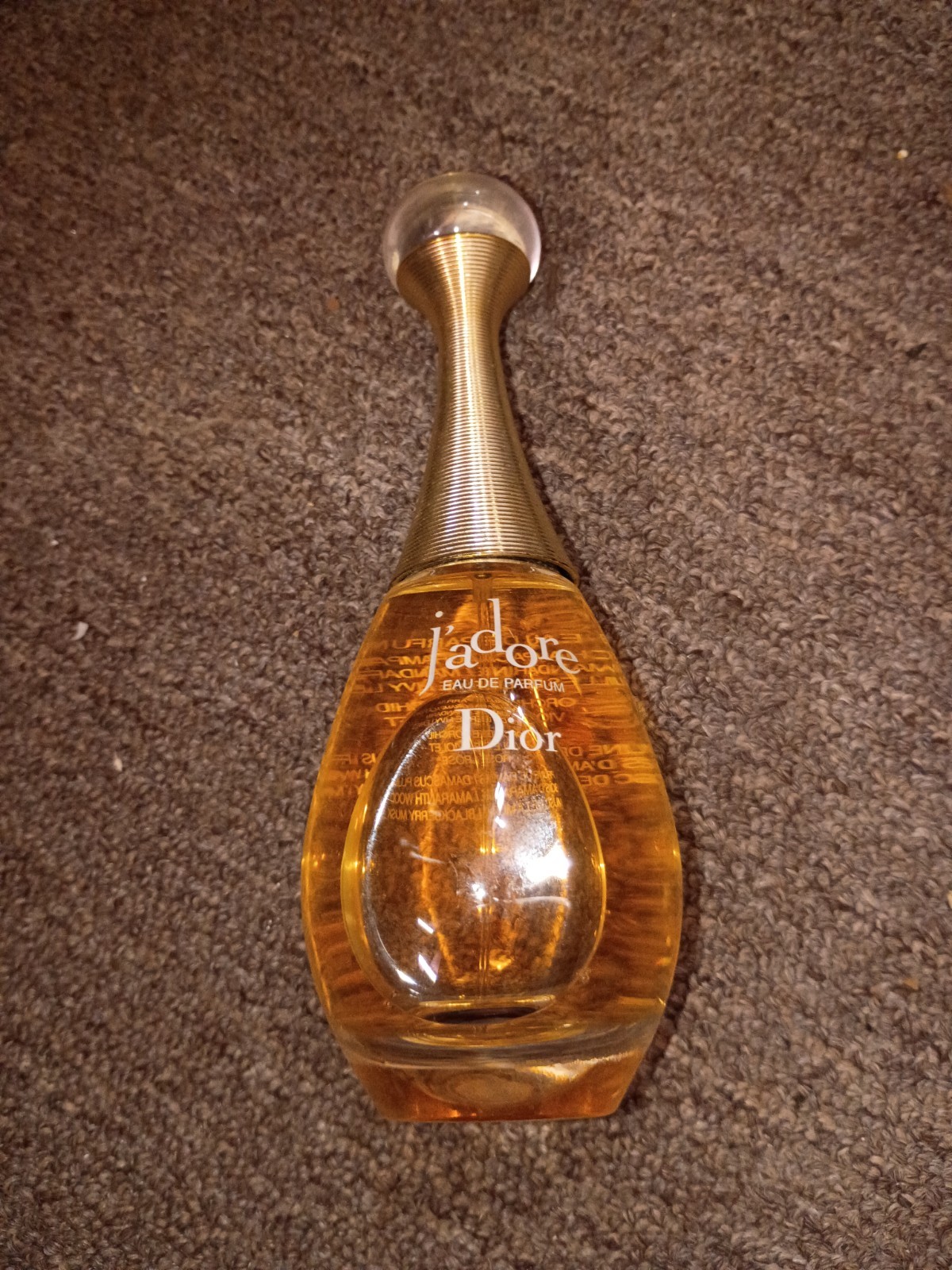 Jadore Parfum 3.4 Fl Oz Nwob