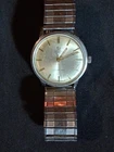 Omega Seamaster 34mm Champagne Dial Mens Watch -165.002 Stainless Seahorse Back
