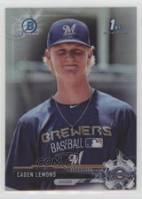 2017 Bowman Draft Chrome Refractor Caden Lemons #BDC-66 q3y