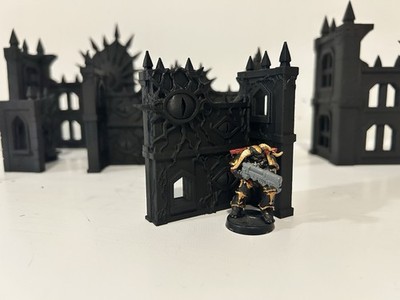 5 Piece Chaos Terrain Set Lot Perfect For Warhammer 40k Kill Team Trench Crusade