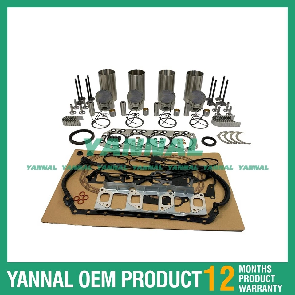 Kit de reconstrucción de motor de revisión 4M40 4M40T para motor Mitsubishi Foto 4 de 4