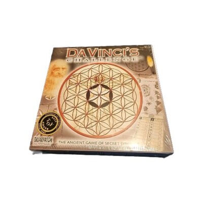 Leonardo Da Vinci's Davinci Challenge Strategy Symbols Board Game NEW!