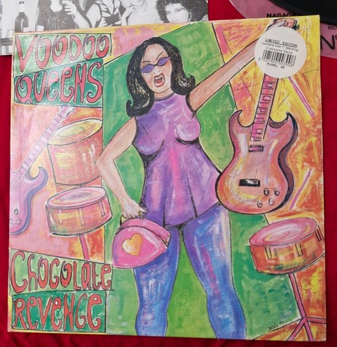 VOODOO QUEENS Chocolate Revenge Ltd Edition Album 1994 with 7" record .Pure L30 - Picture 2 of 10