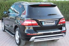 Trittbretter kompatibel mit Mercedes Benz ML W166 AMG Hitit Chrom mit ABE Trittbretter kompatibel mit Mercedes Benz ML W166 AMG Hitit Chrom mit ABE