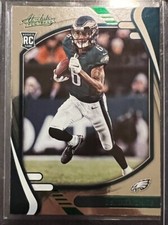 2021 Panini Absolute - Rookies Green #107 Devonta Smith (RC) Eagles 