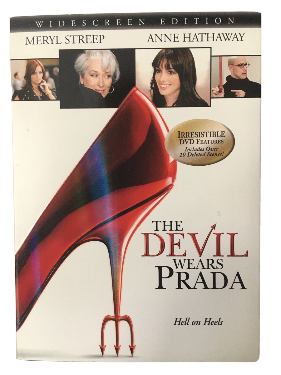 The Devil Wears Prada (DVD, 2006)Slipcover! Features! Brand New