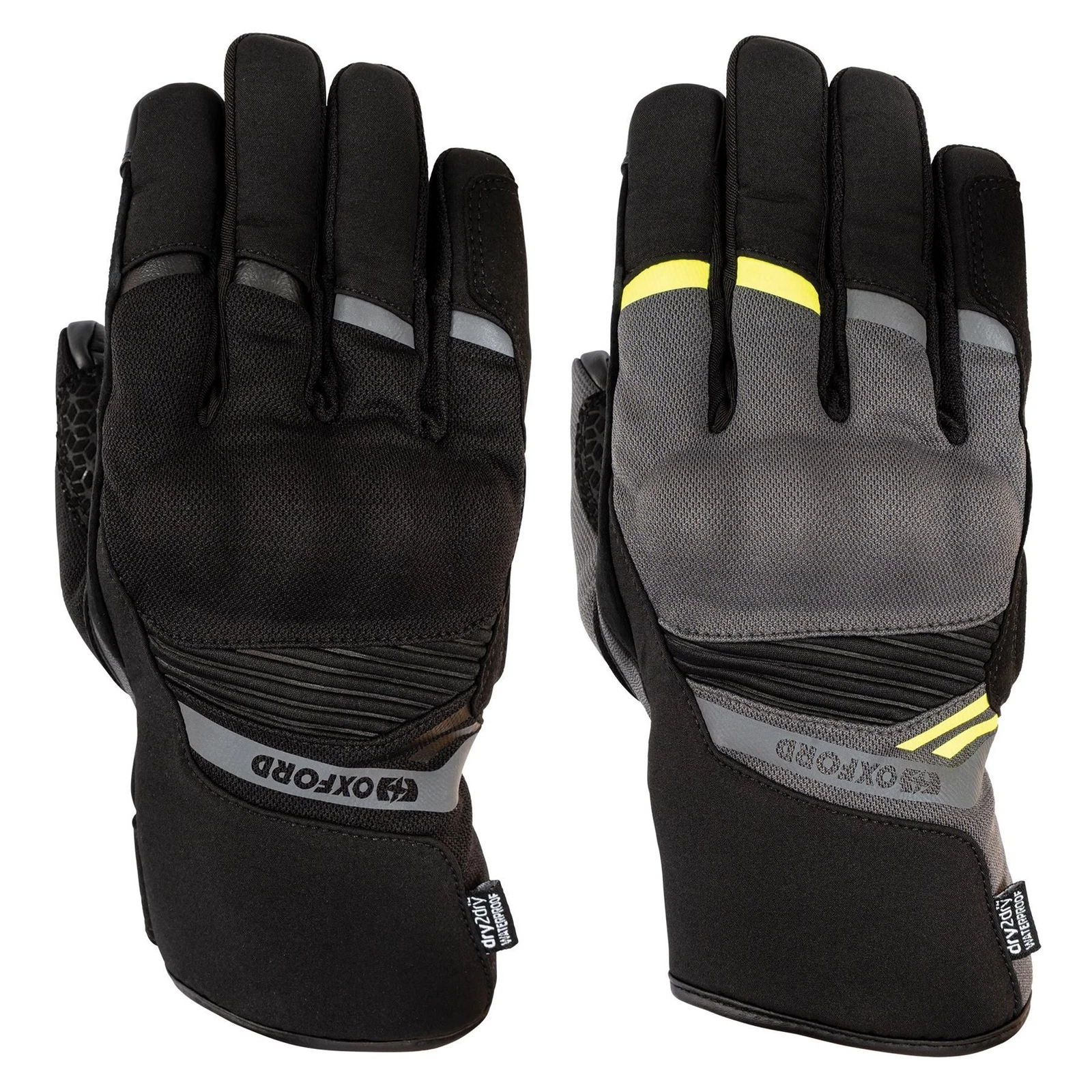 Oxford Dakar 1.0 D2D Mens Motorcycle Gloves All Season Motorbike Touring Glove