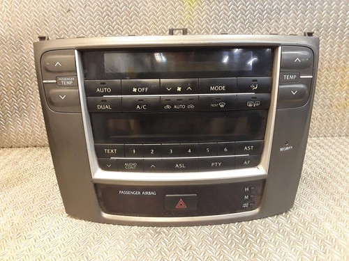 Lexus IS Radio Head Unit Climate Control Panel for is Mk2 2005-2013 55412-53050
