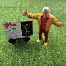 Classy Freddie Blassie Vintage WWF LJN Wrestling Superstars Figure 1980s w/card