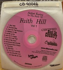 90046 FAITH HILL CHARTBUSTER KARAOKE LOT SH