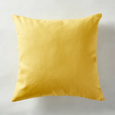 Dunelm Amal Cotton Cushion Cover in Yellow-Brand New-43cm x 43cm
