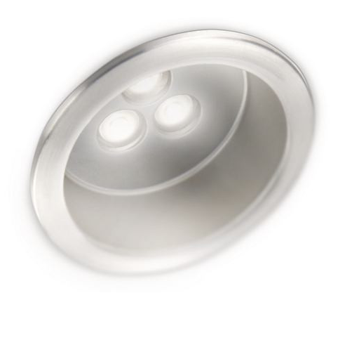 Philips InStyle Recessed Spot Matt Chrome High Power LED 1x7.5w