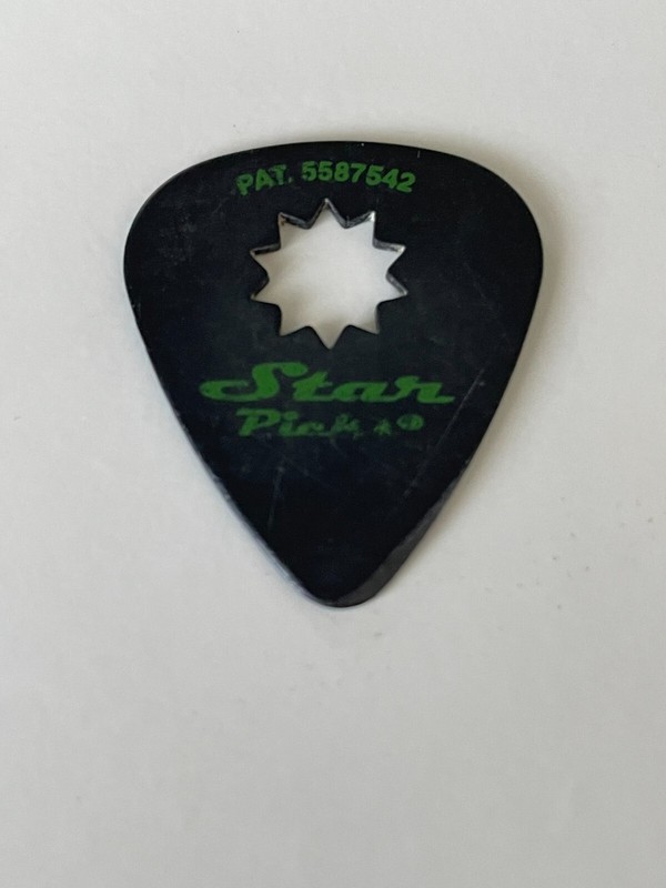 Anthrax ~ Dan Spitz Signature Star Guitar Pick - 2005 Reunion Tour